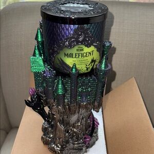 Disney Maleficent Villains Castle 3wick Candle Holder by Bath and Body Works NEW